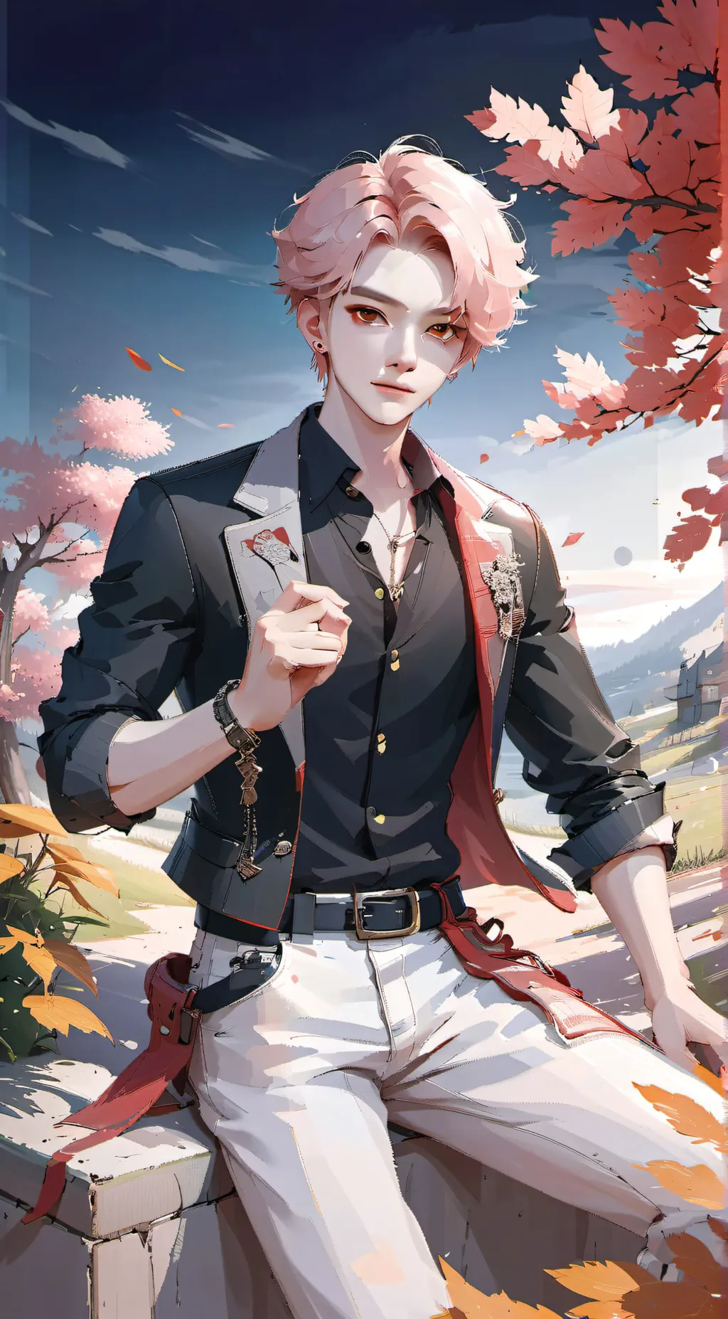 ai character: Luke  background