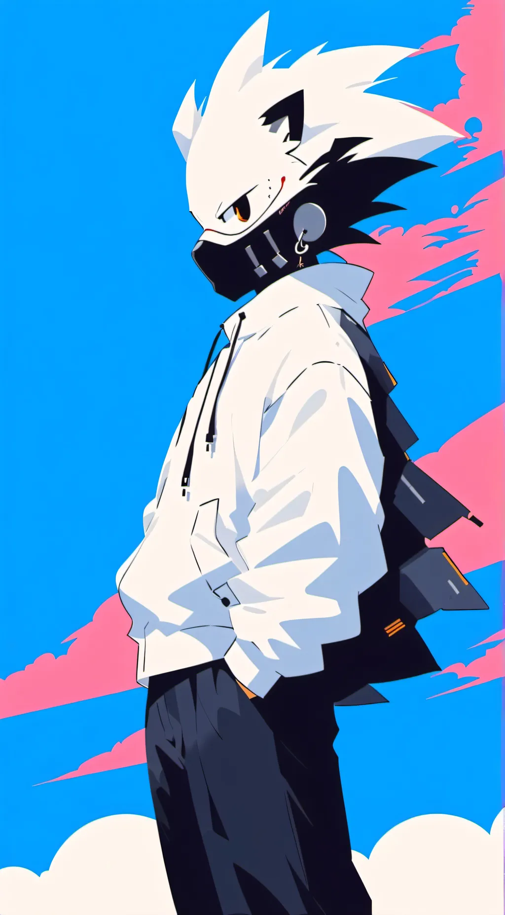 ai character: puro background