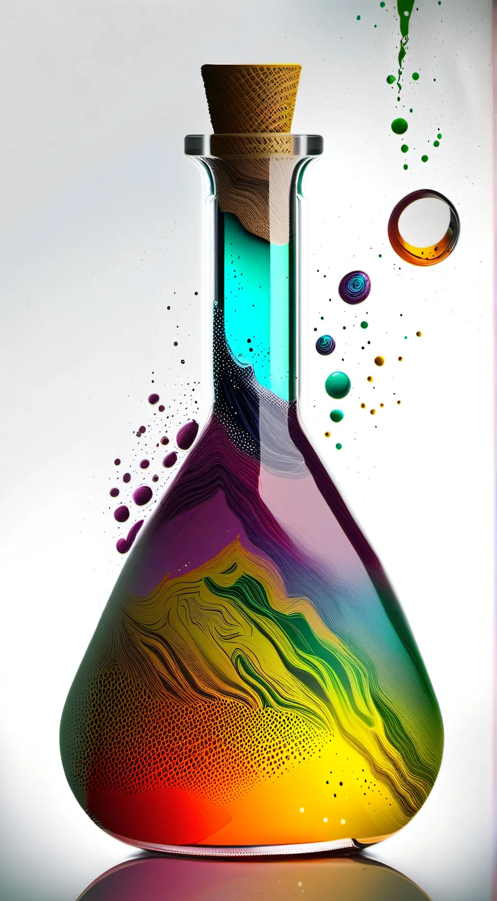 ai character: Pregnant potion  background