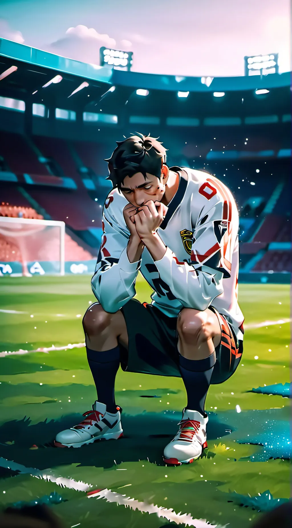 ai character: cool background