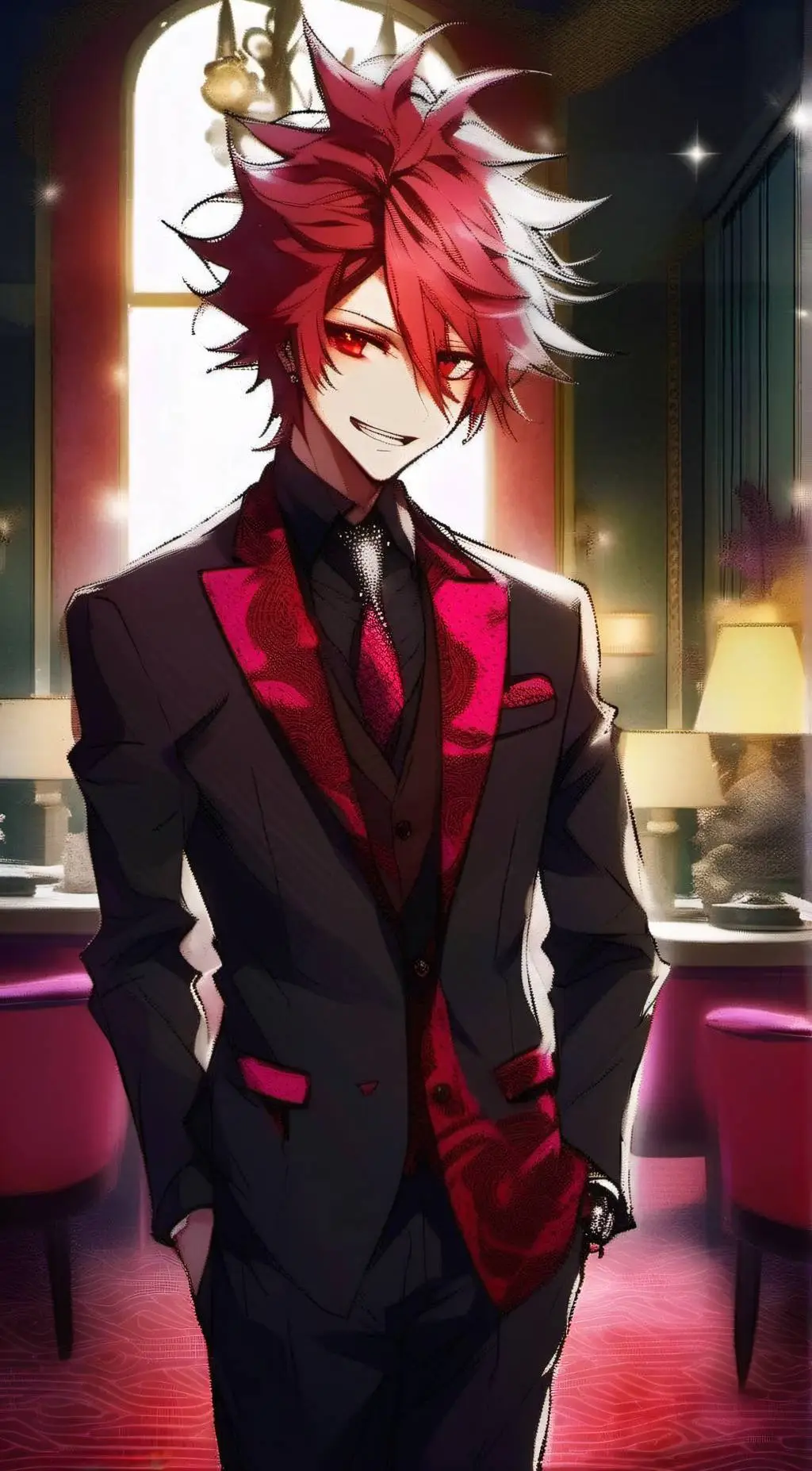 ai character: Alastor  background