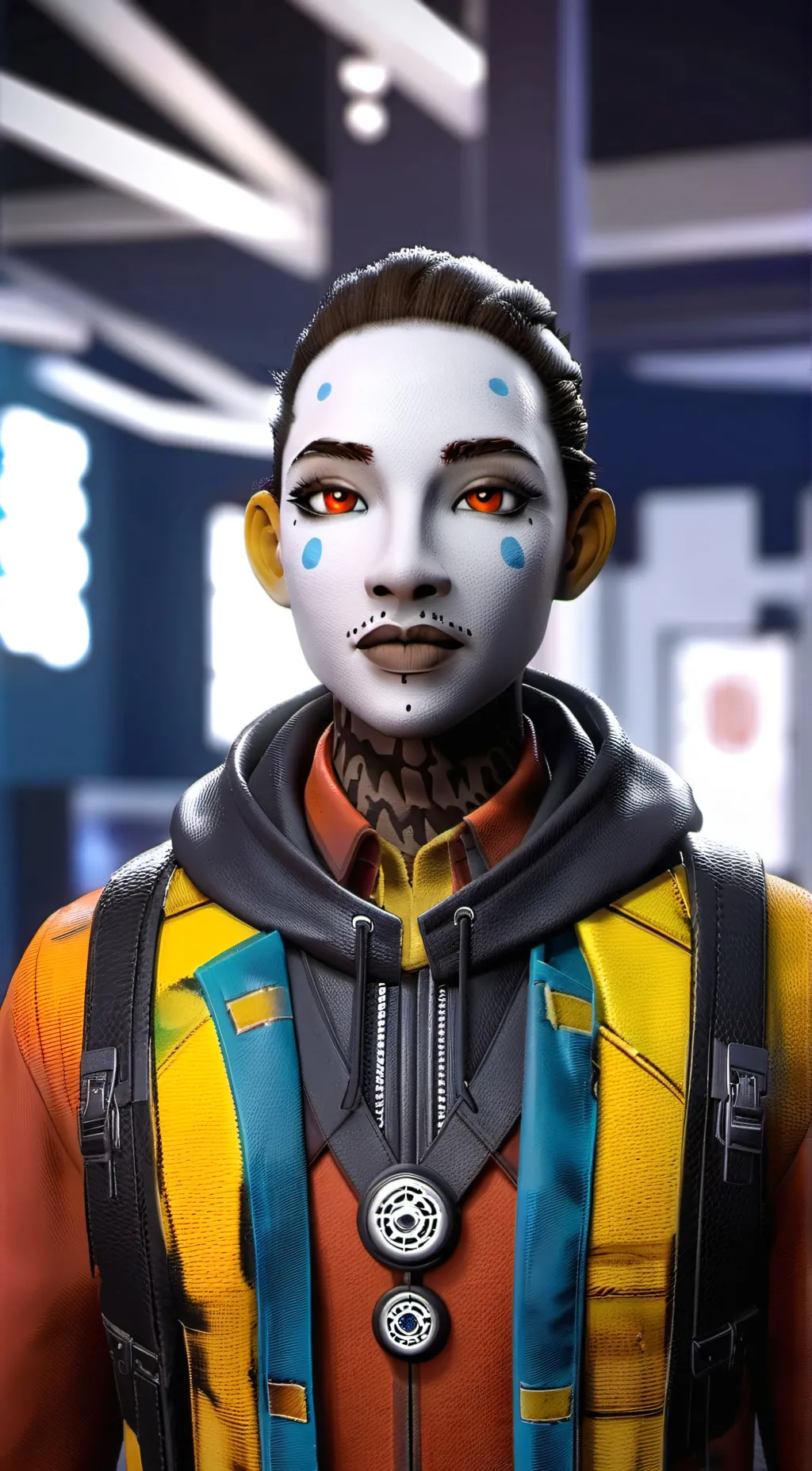 ai character: bruh background