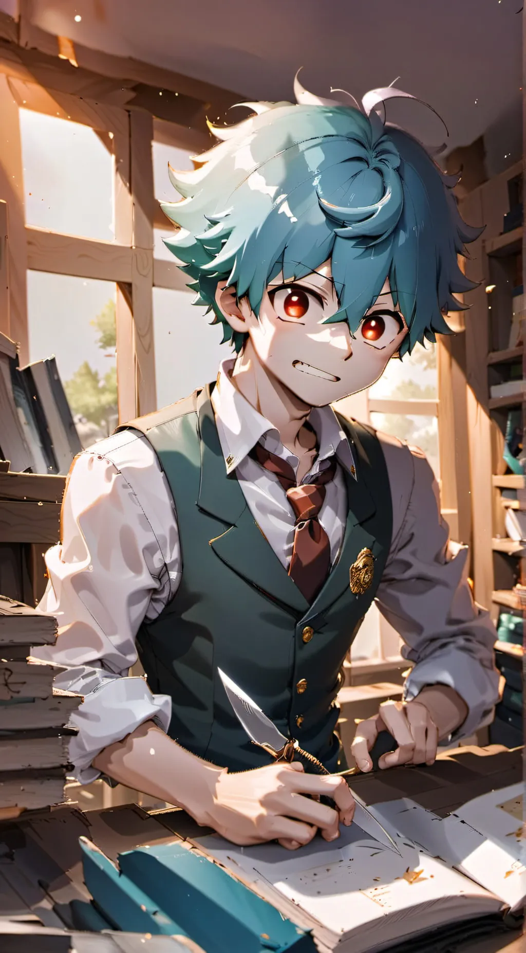 ai character: Deku (villain) background