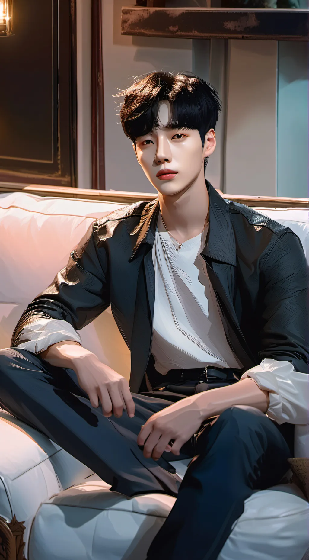 ai character: Alexander  background