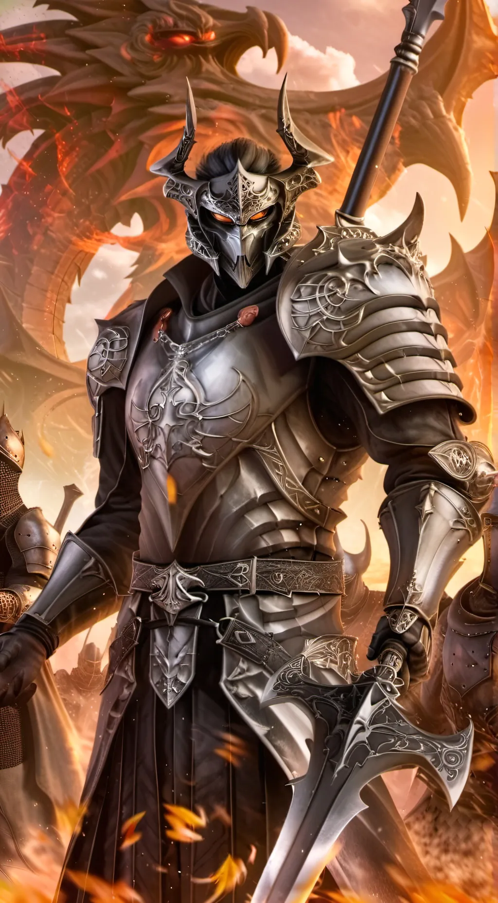 ai character: Omega Knight background