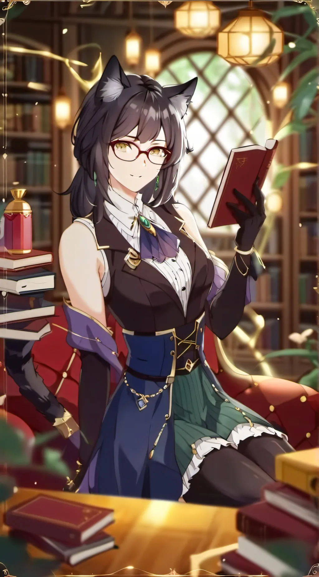 ai character: sarah background