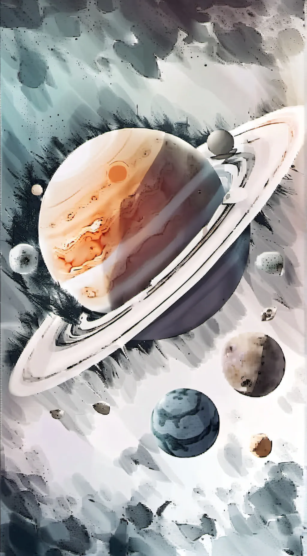 ai character: planet balls 2 background