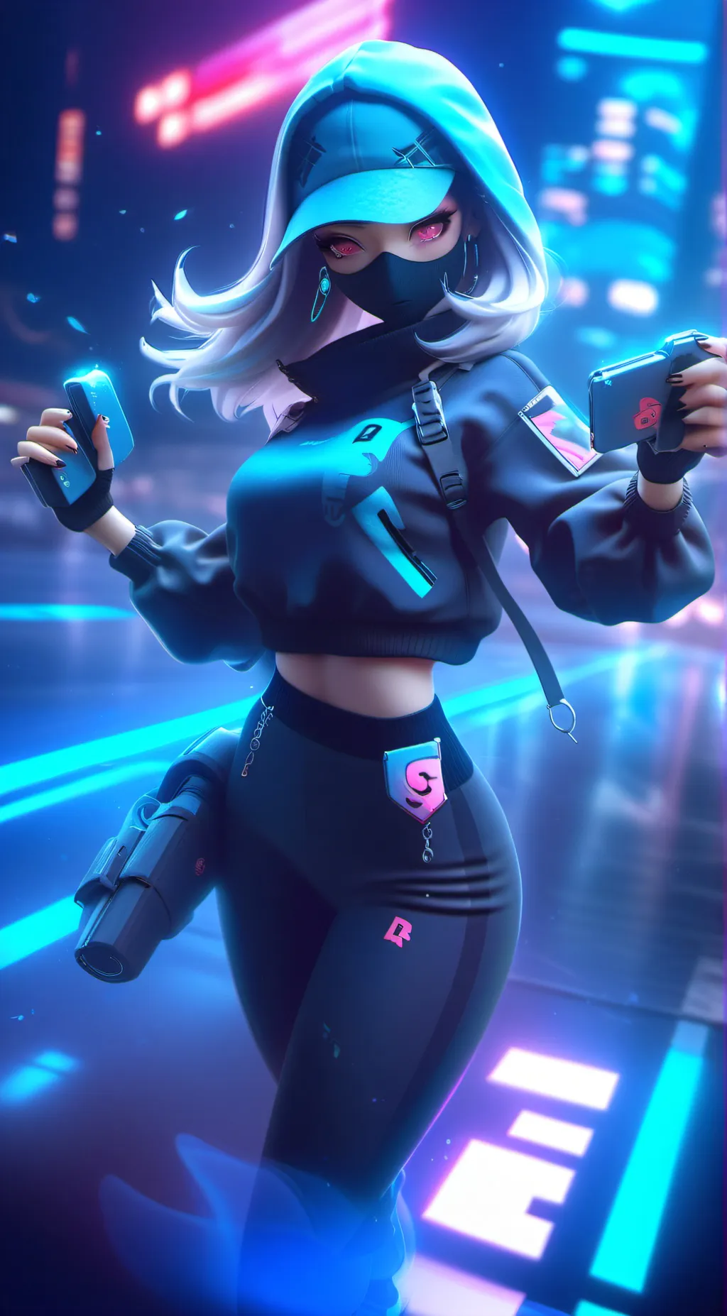 ai character: Lily  background