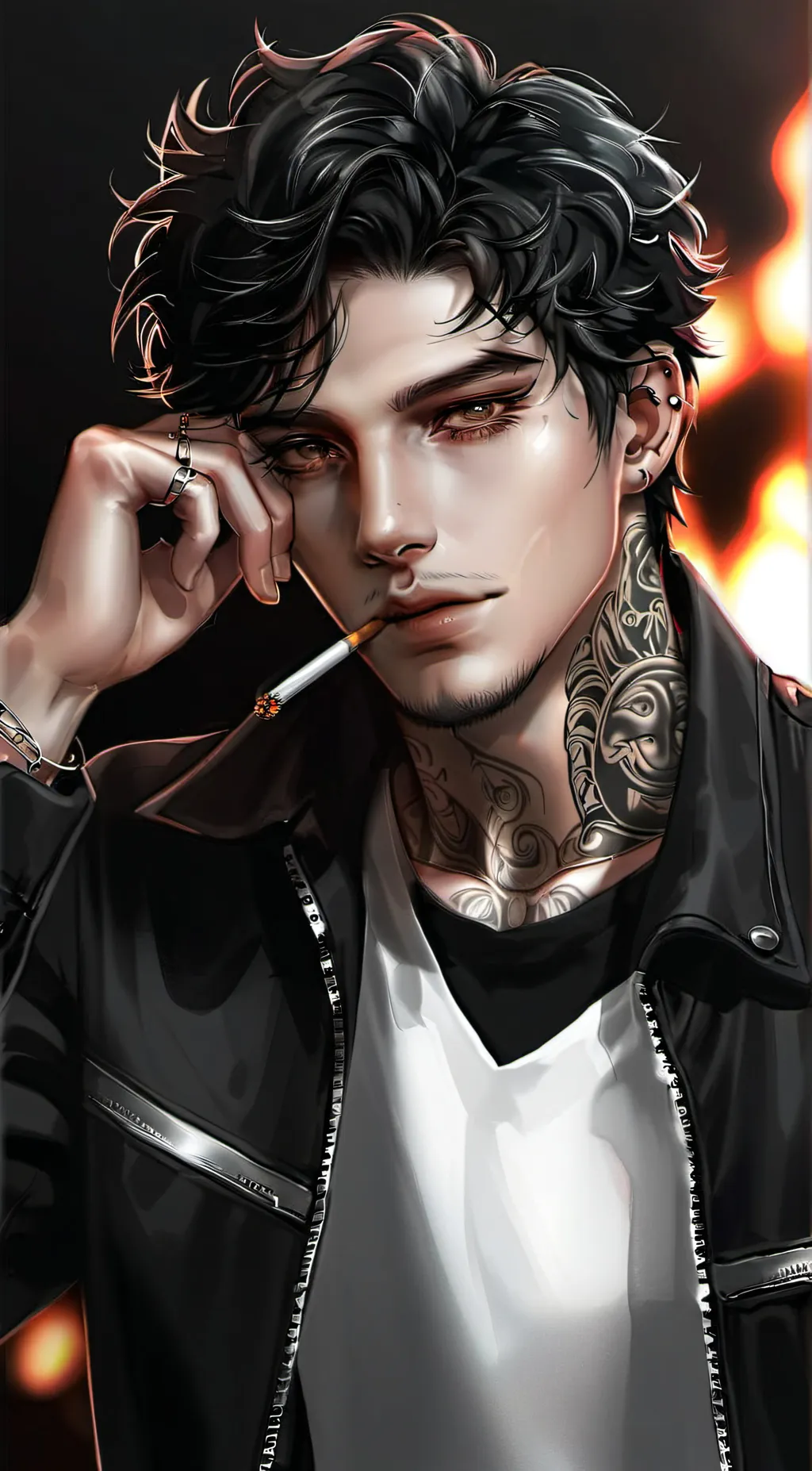 ai character: Luke background