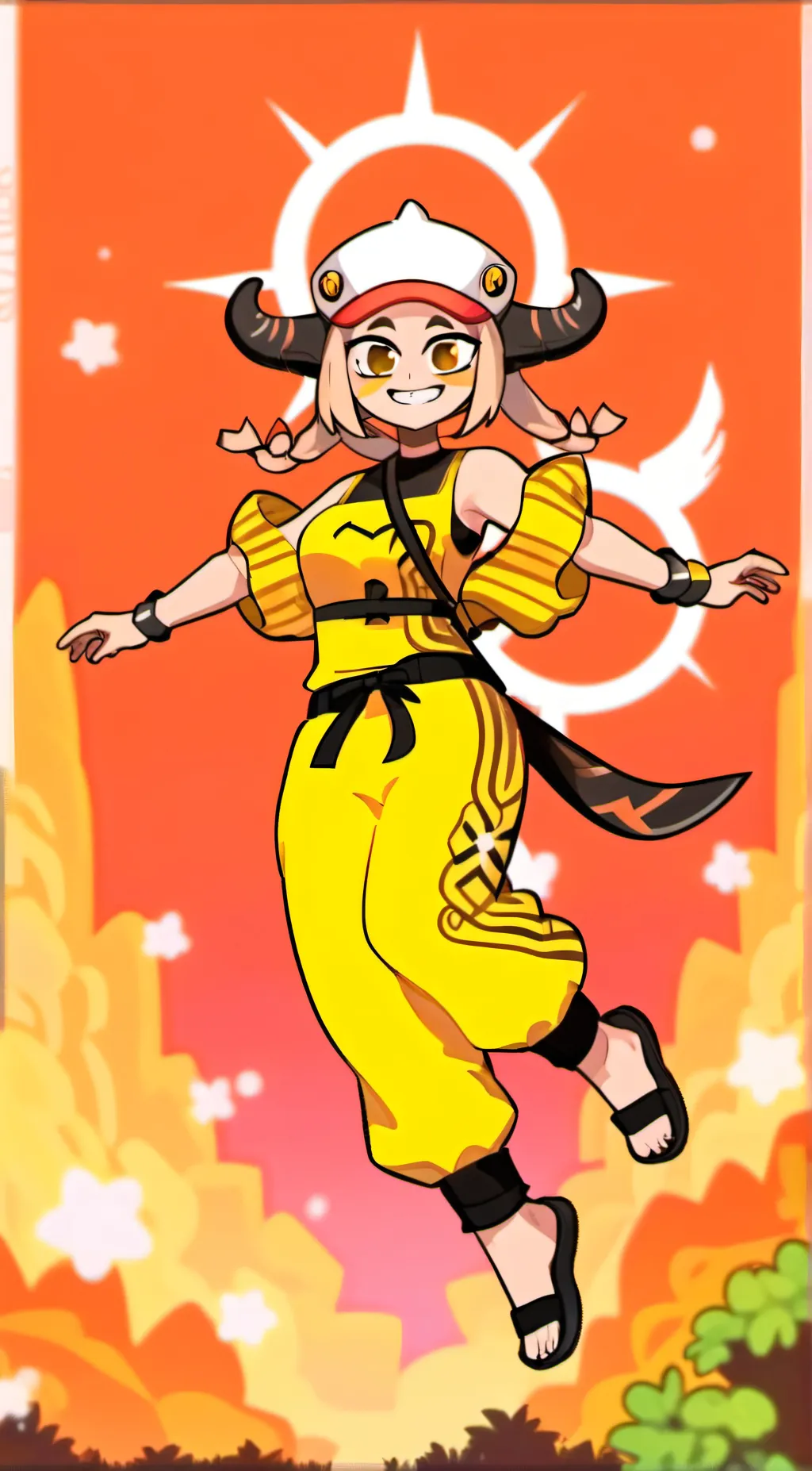 ai character: moodrop background