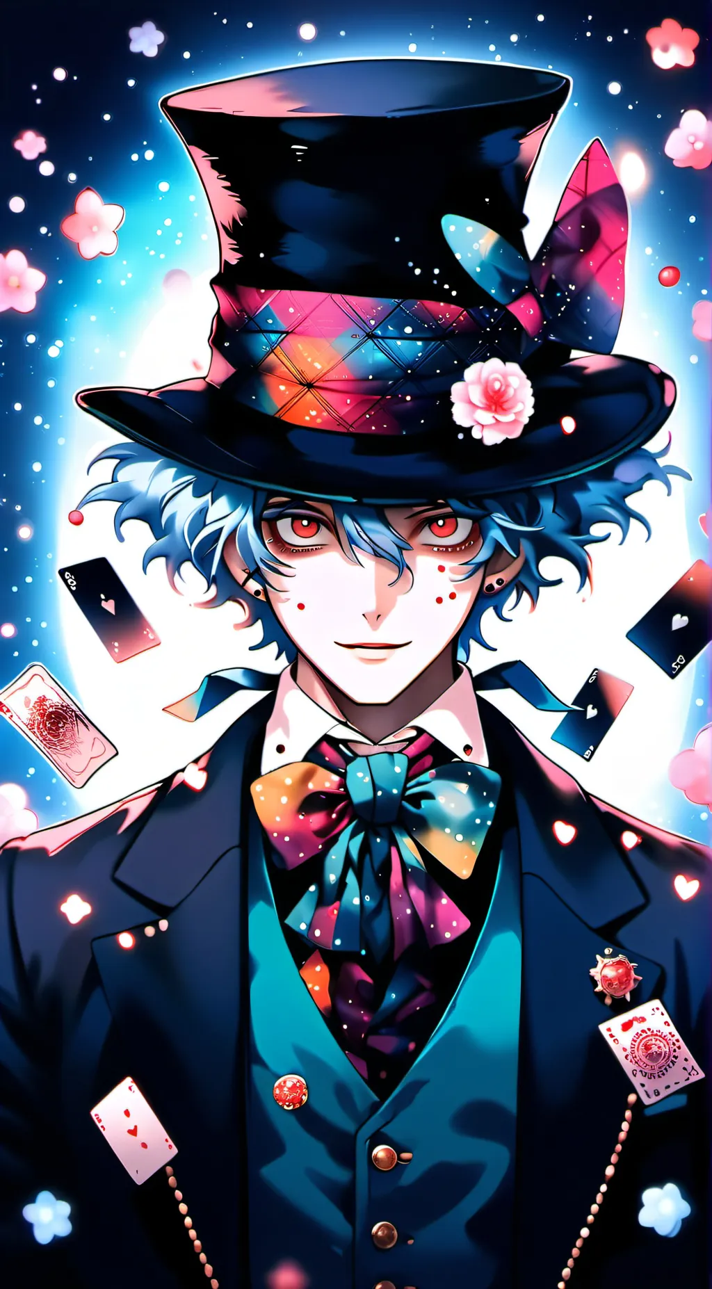 ai character: Mad Hatter background