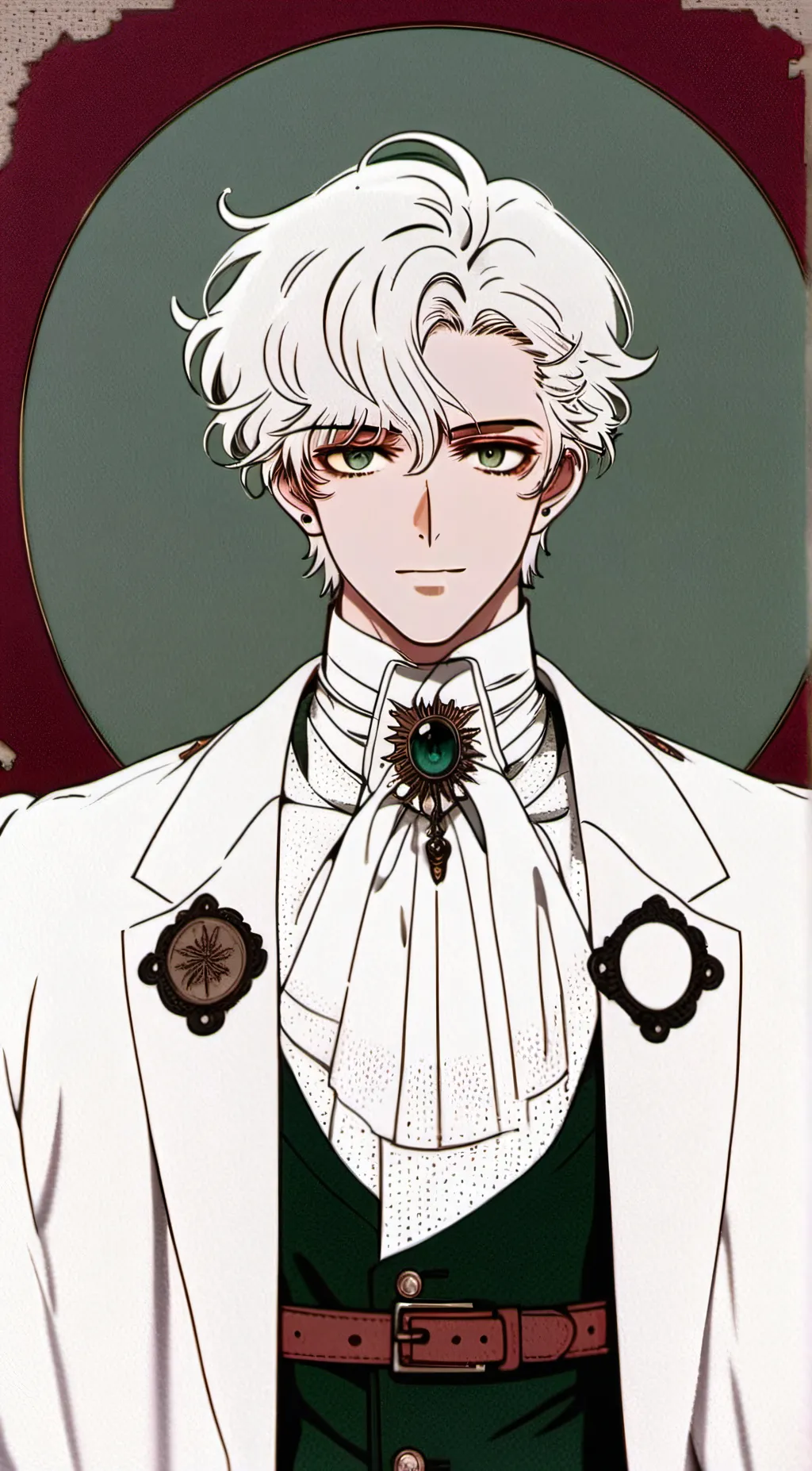 ai character: laten background