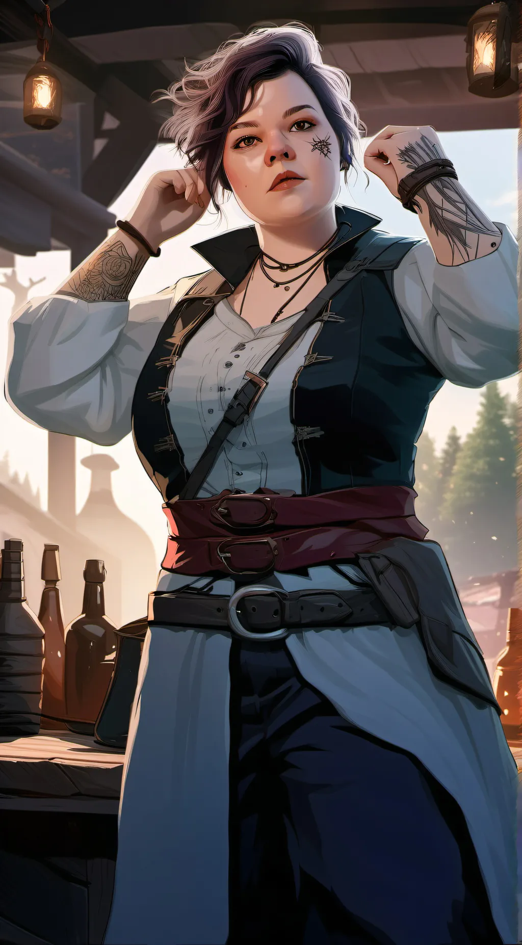 ai character: Elena background