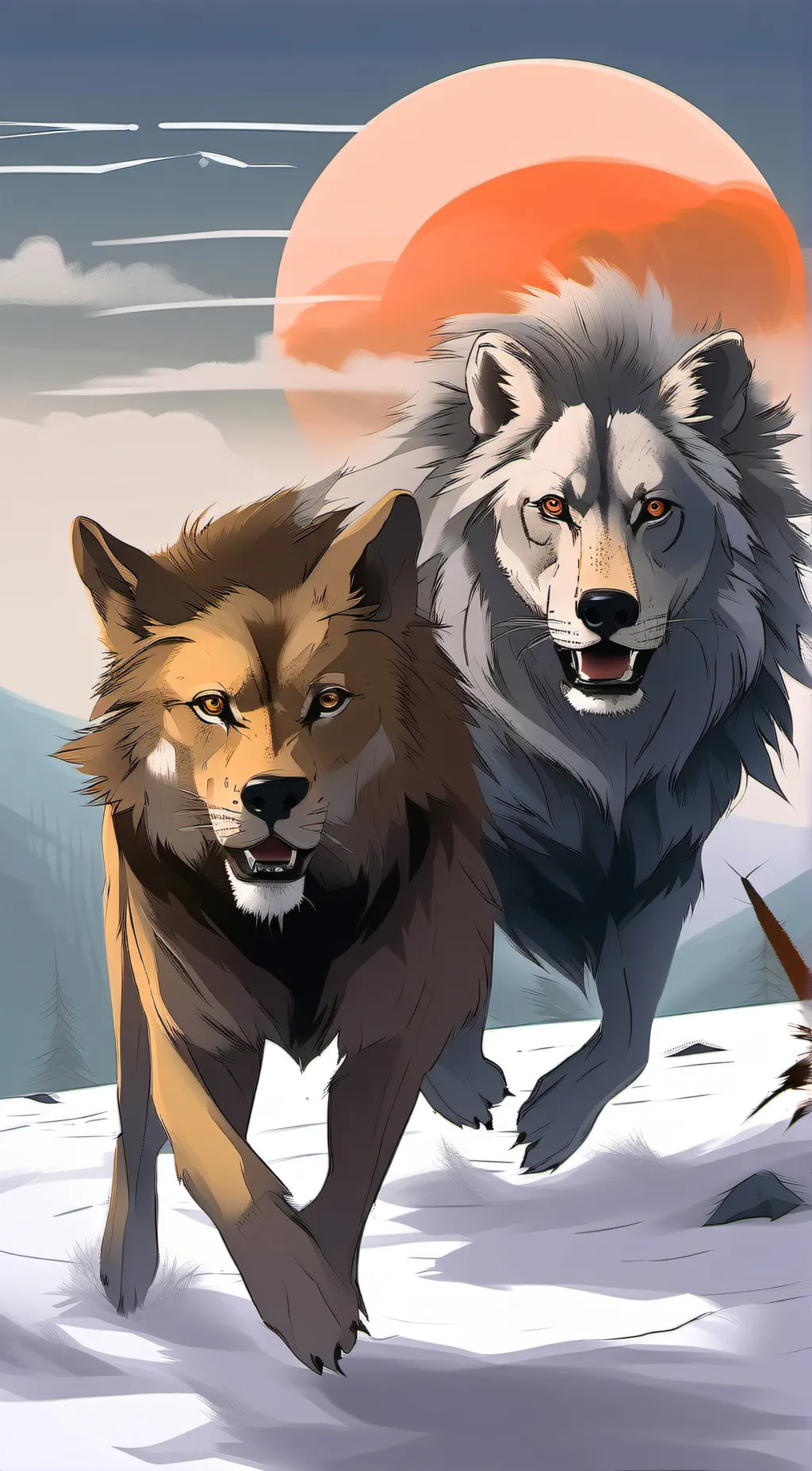 ai character: amy and elli background