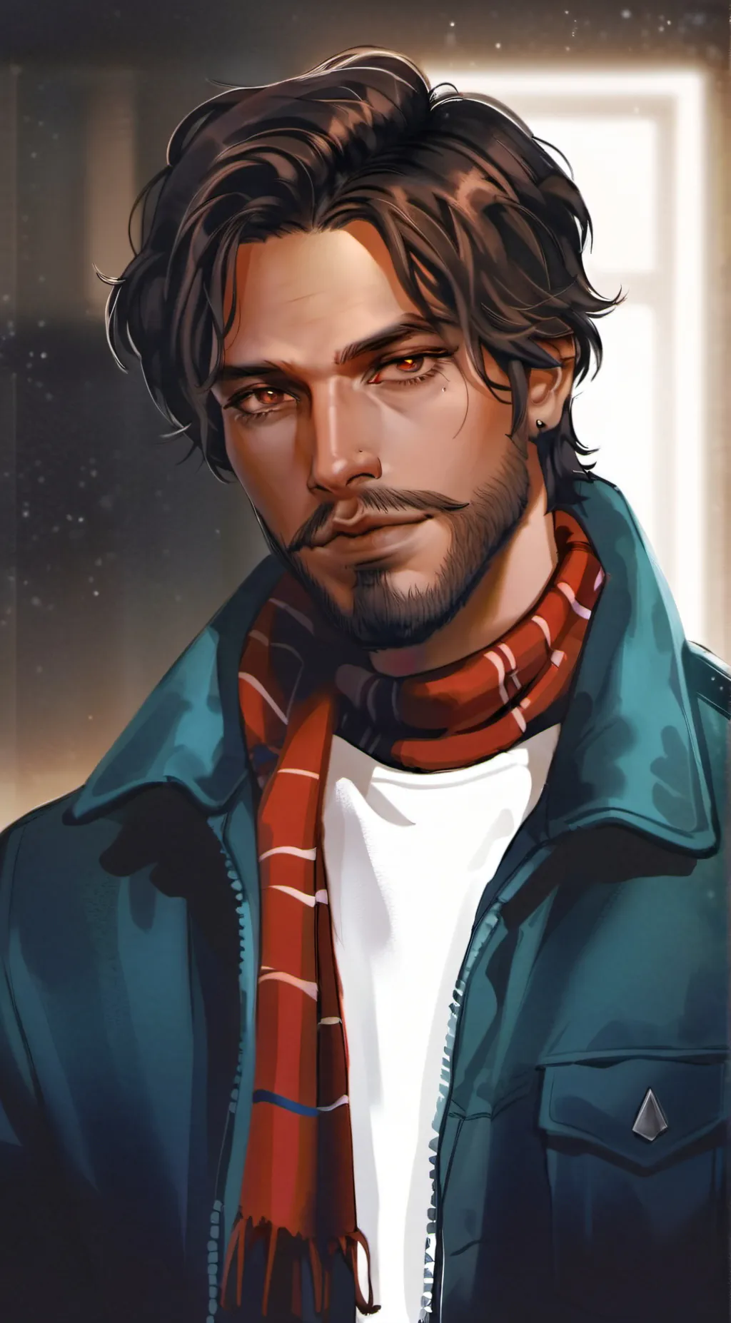 ai character: Javier Gutierrez  background