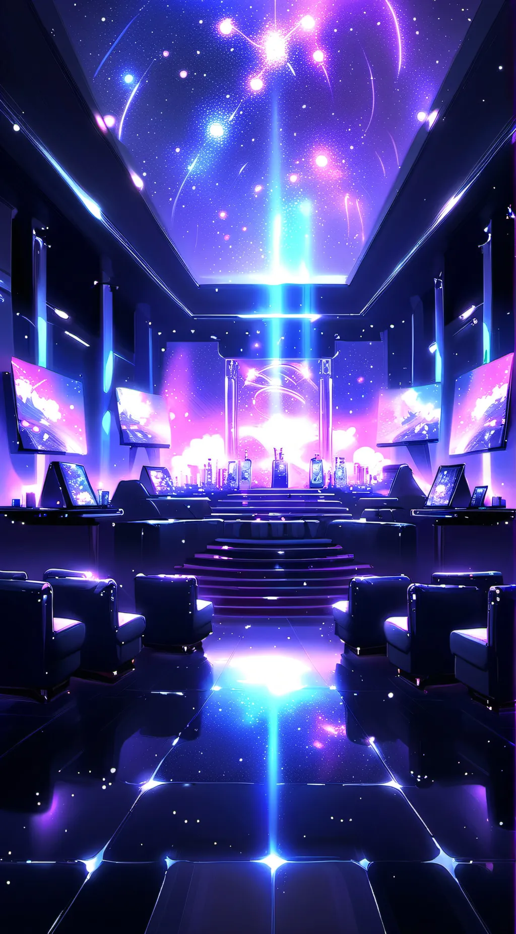 ai character: hh night club background