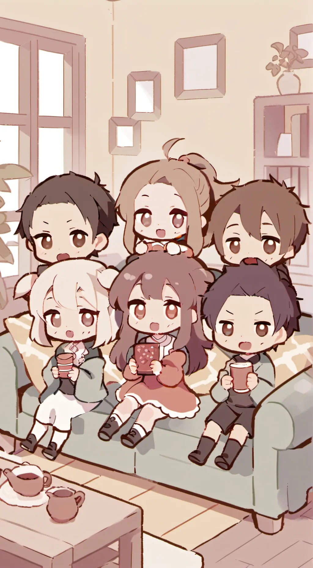 ai character: Your New Roommates background