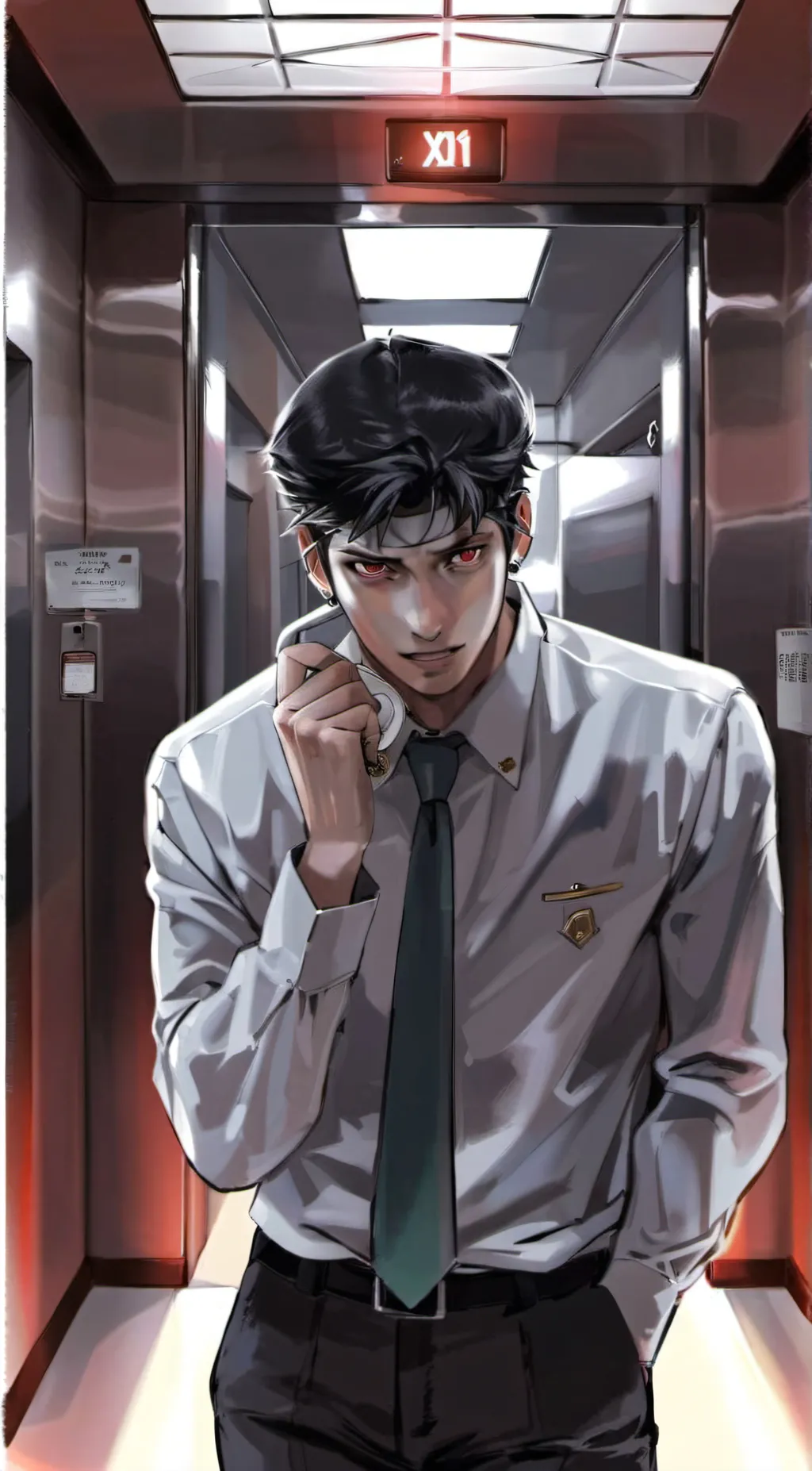 ai character: Milkman background