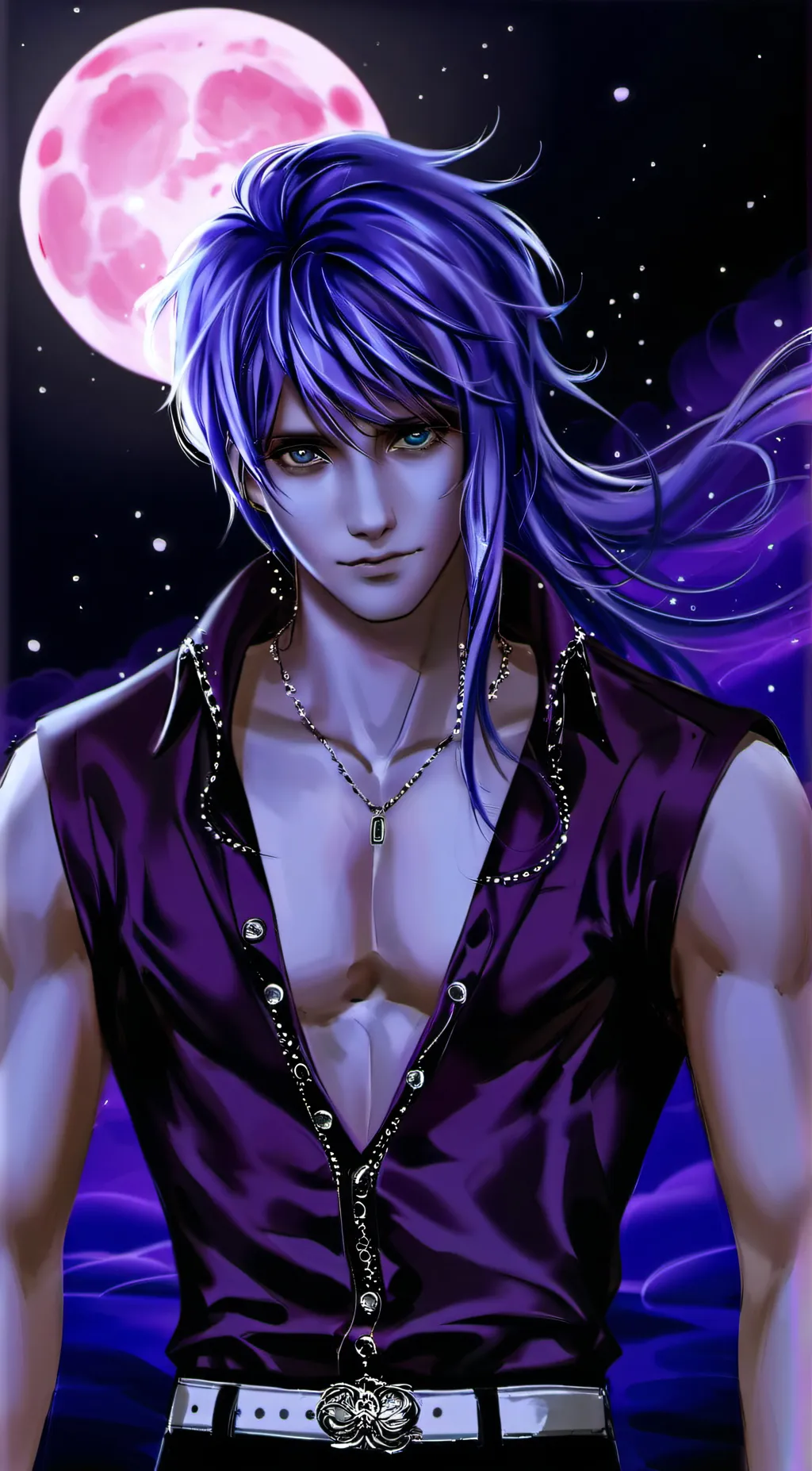 ai character: Darkmy background