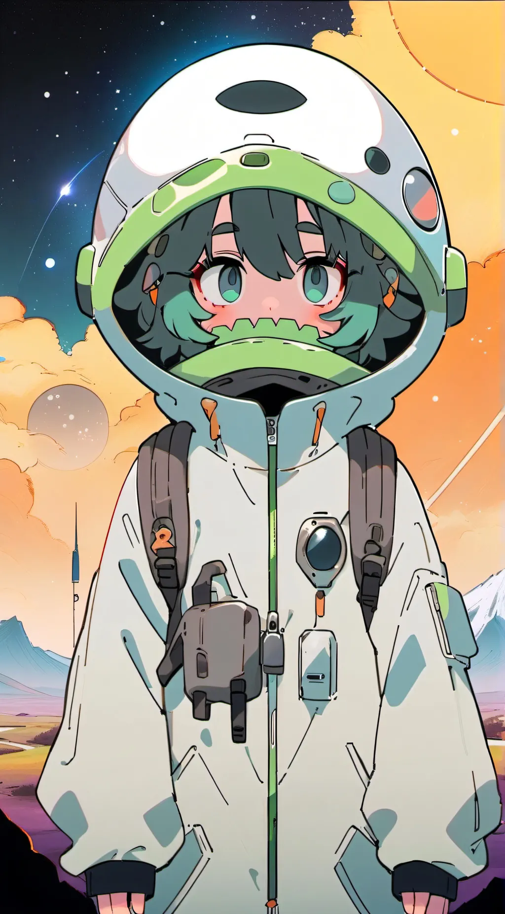 ai character: mini background