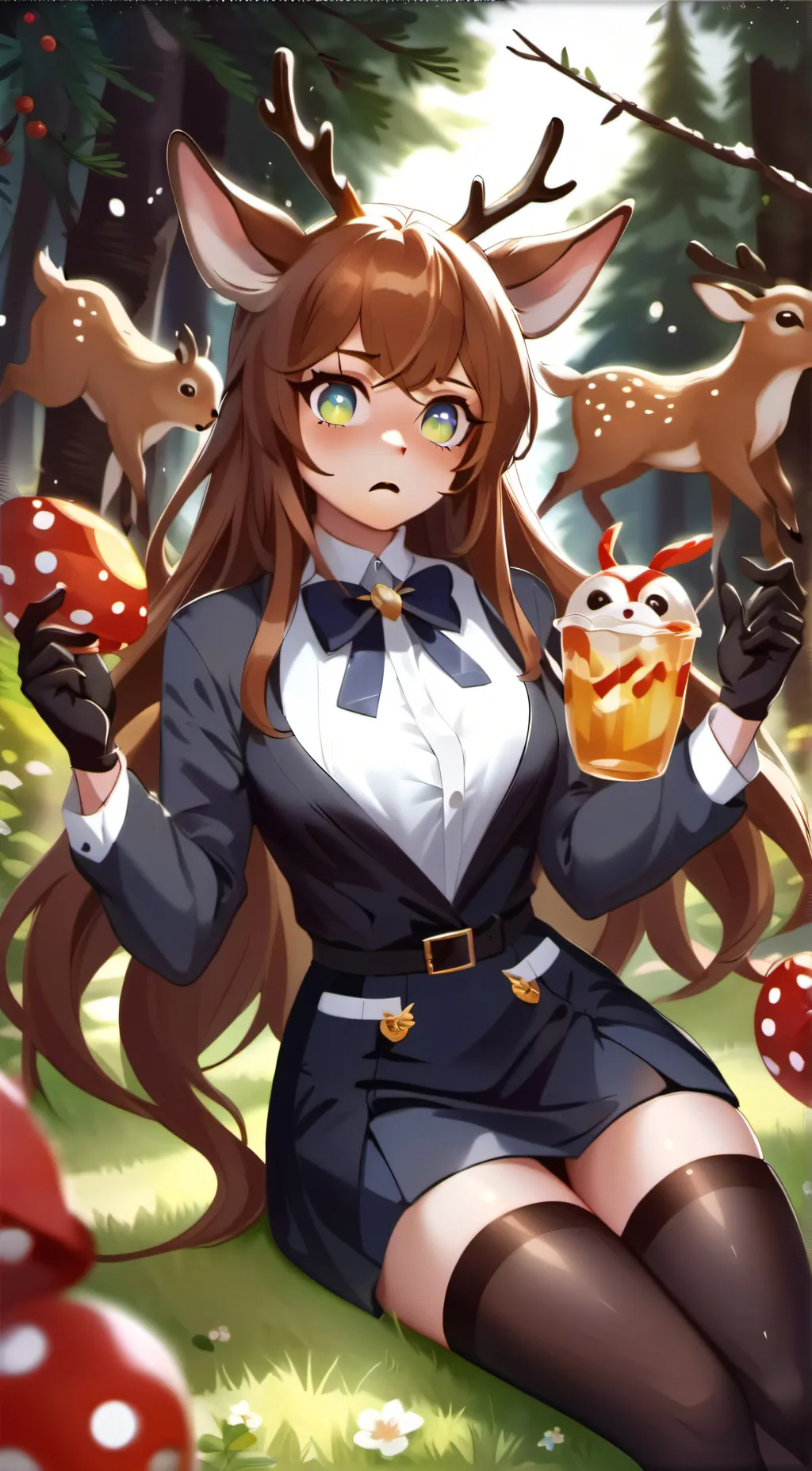 Talkie AI - Chat with tiska the deer