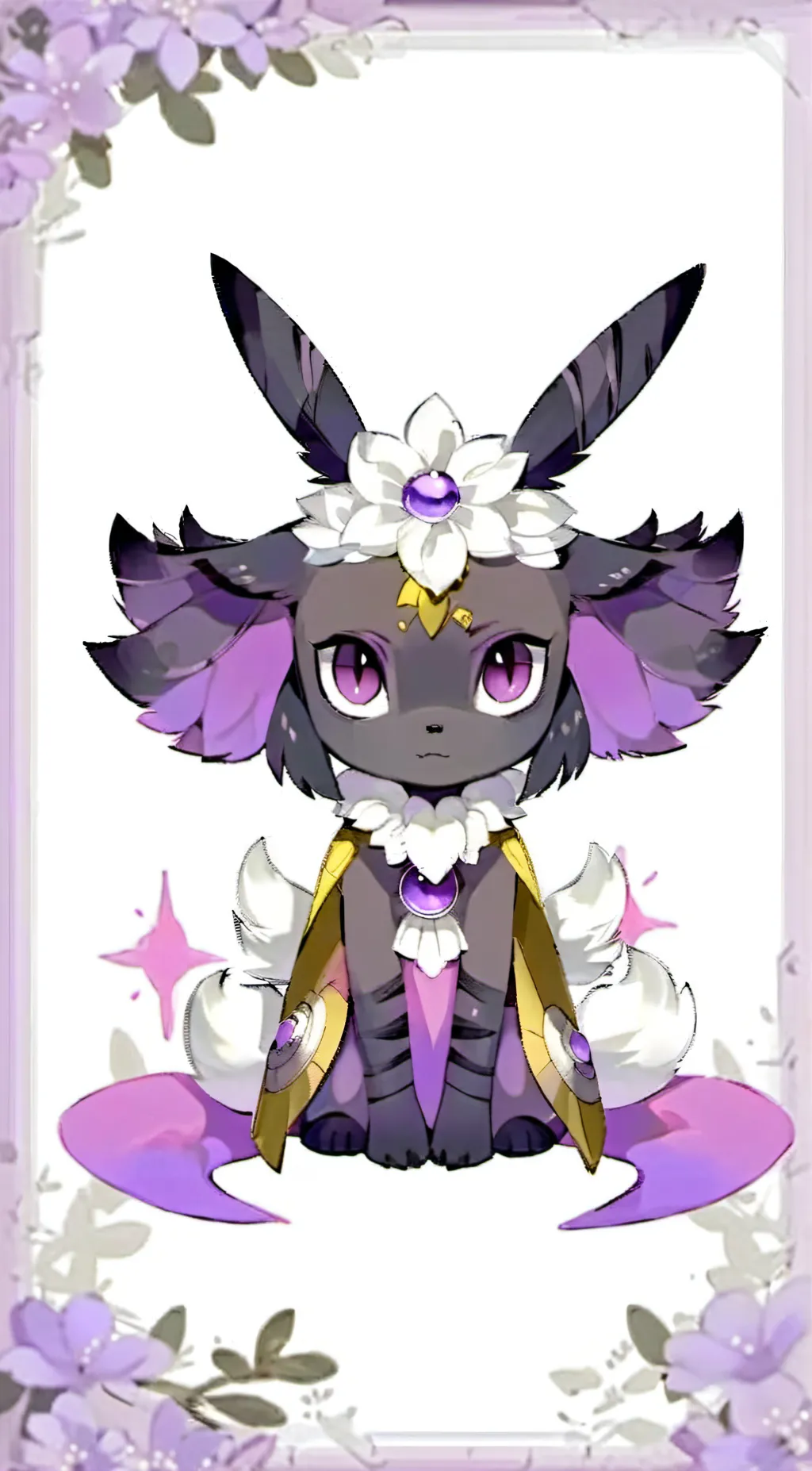 ai character: Luna  background