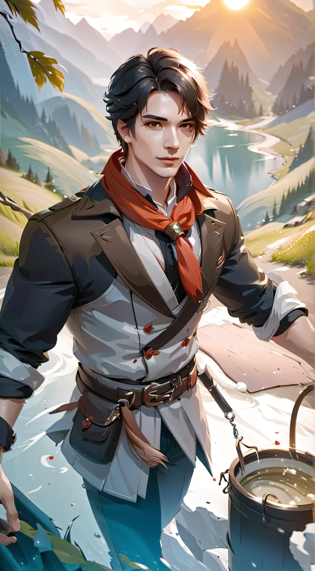 ai character: Daren background