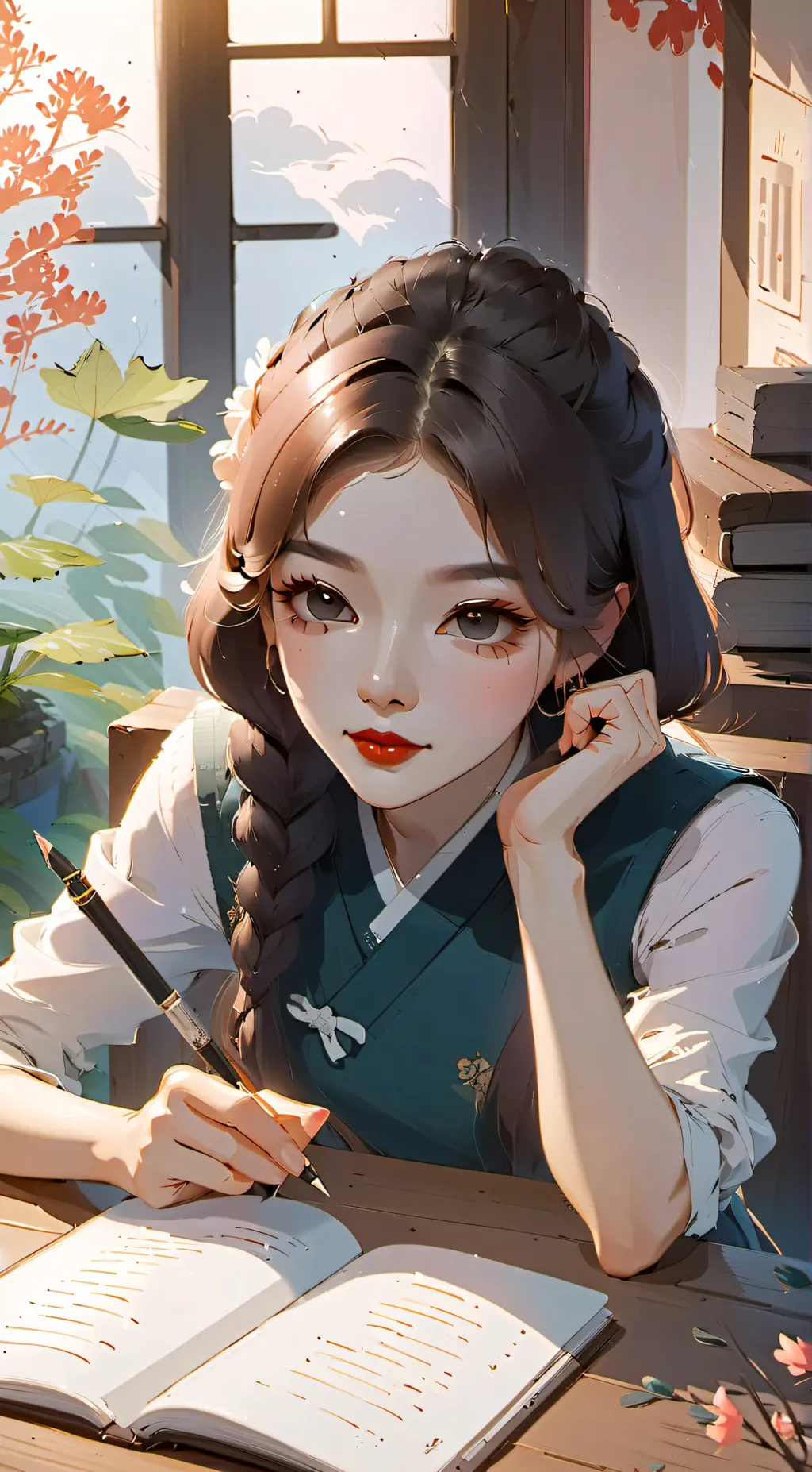 ai character: Jennie background