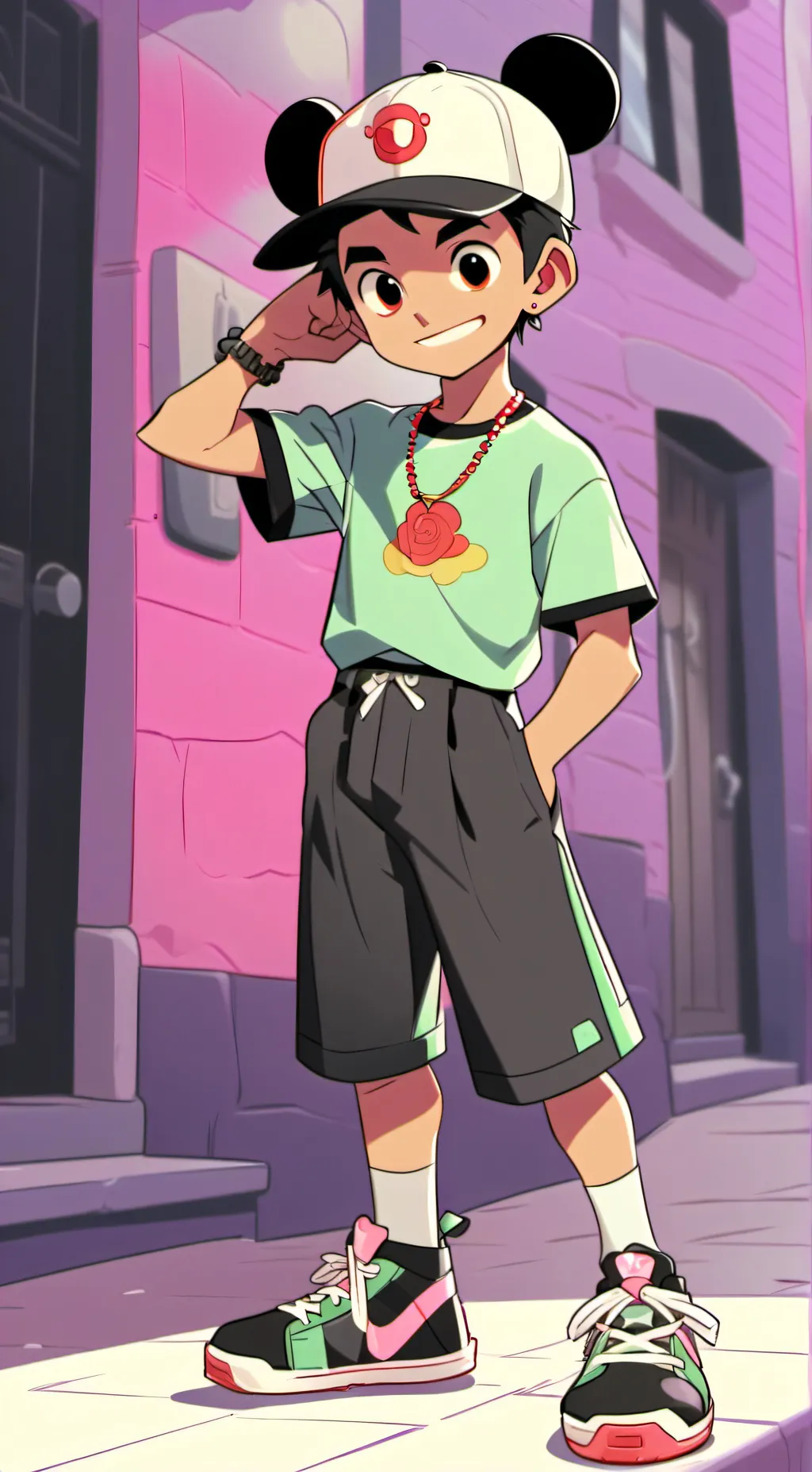 ai character: C.J background