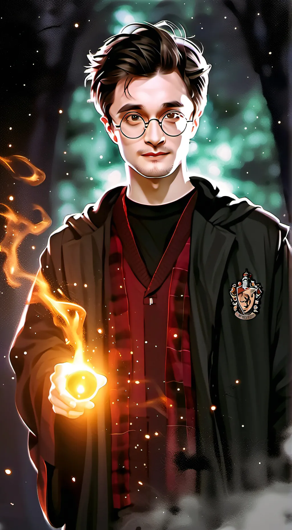 ai character: Harry Potter OoTP background