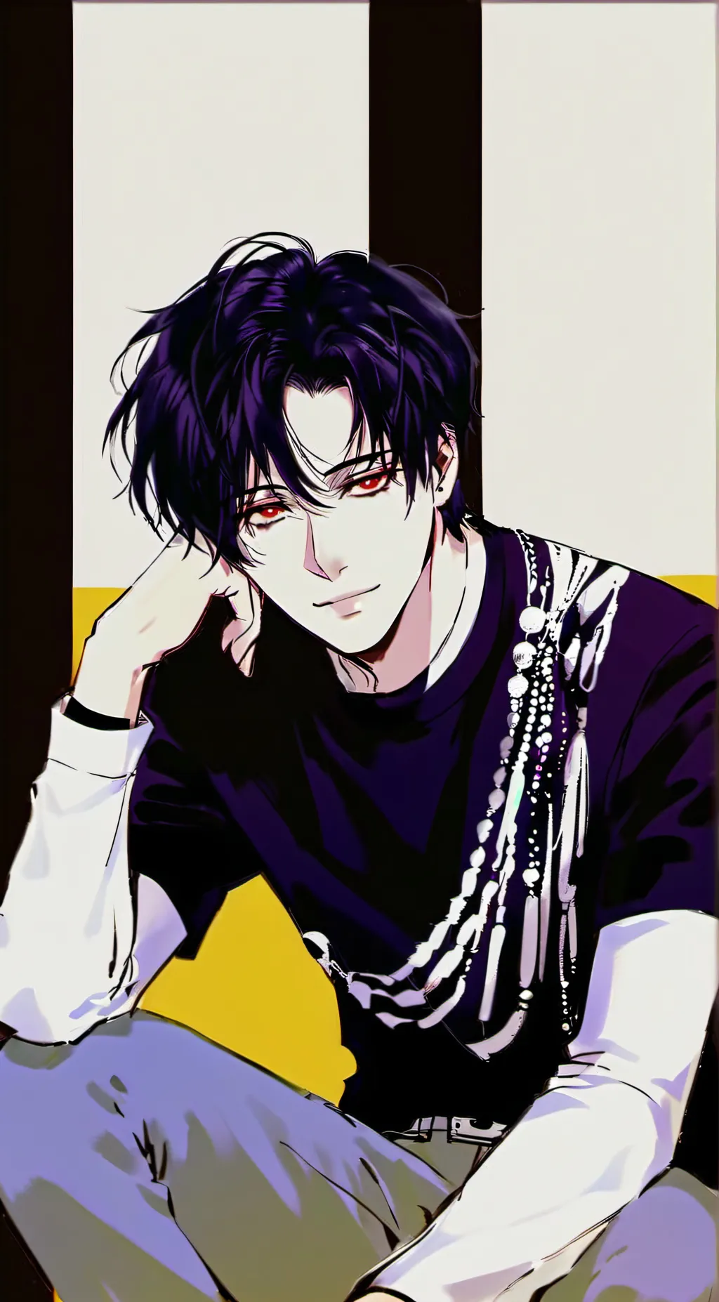 ai character: crista  background