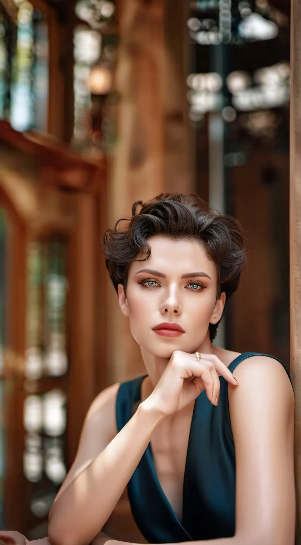 ai character: Scarlett Johansson background