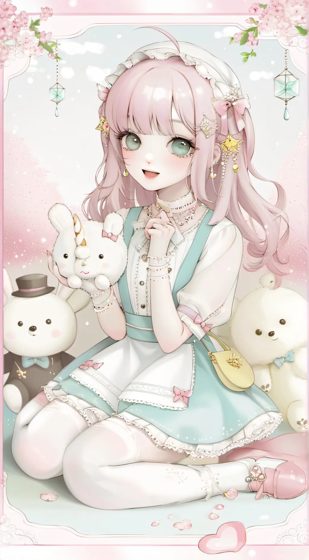 ai character: Aria background