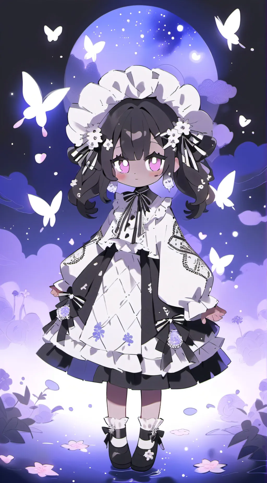 ai character: Twilight sparkle  background