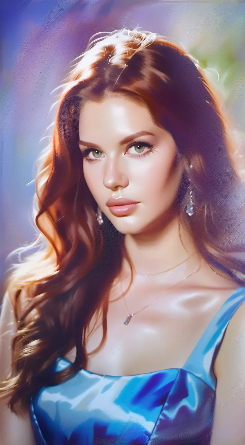 ai character: Lana Del Ray background