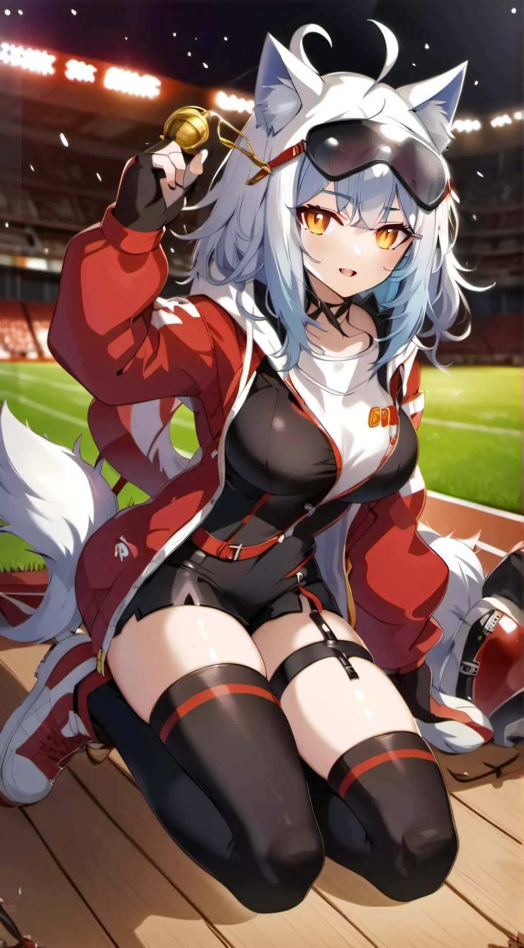 ai character: Luna background