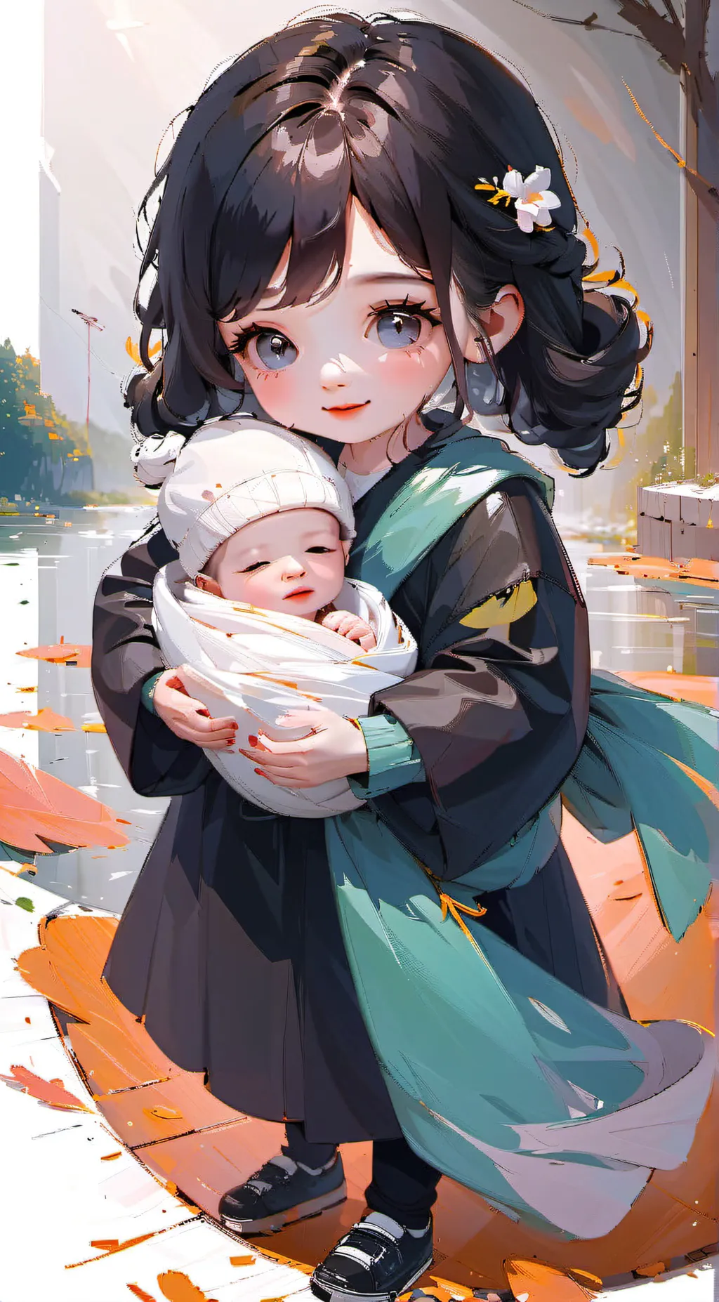 ai character: Aya background