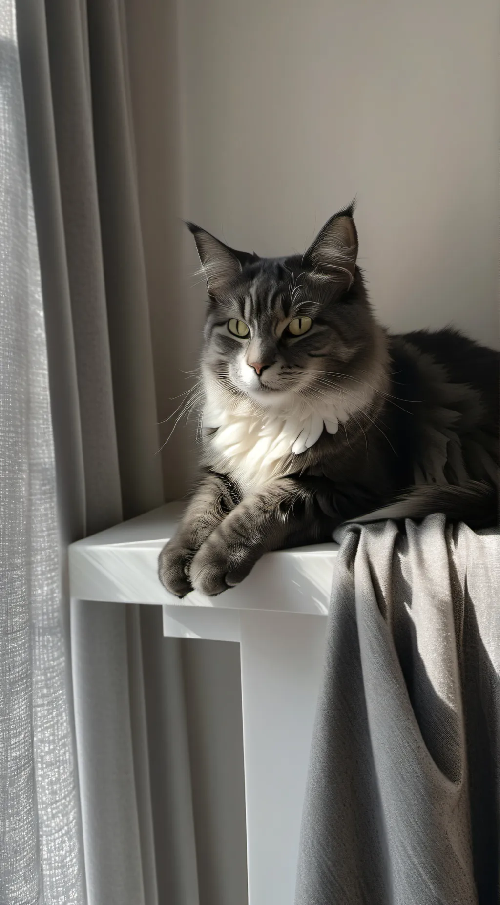 ai character: Cat background