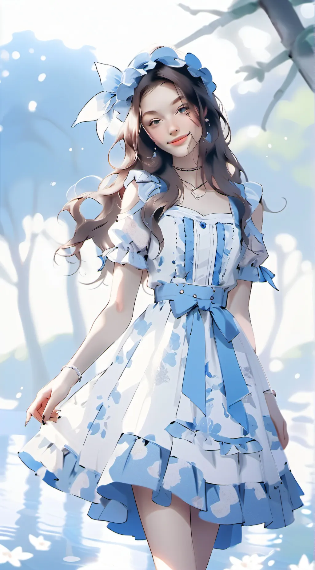 ai character: Aria background