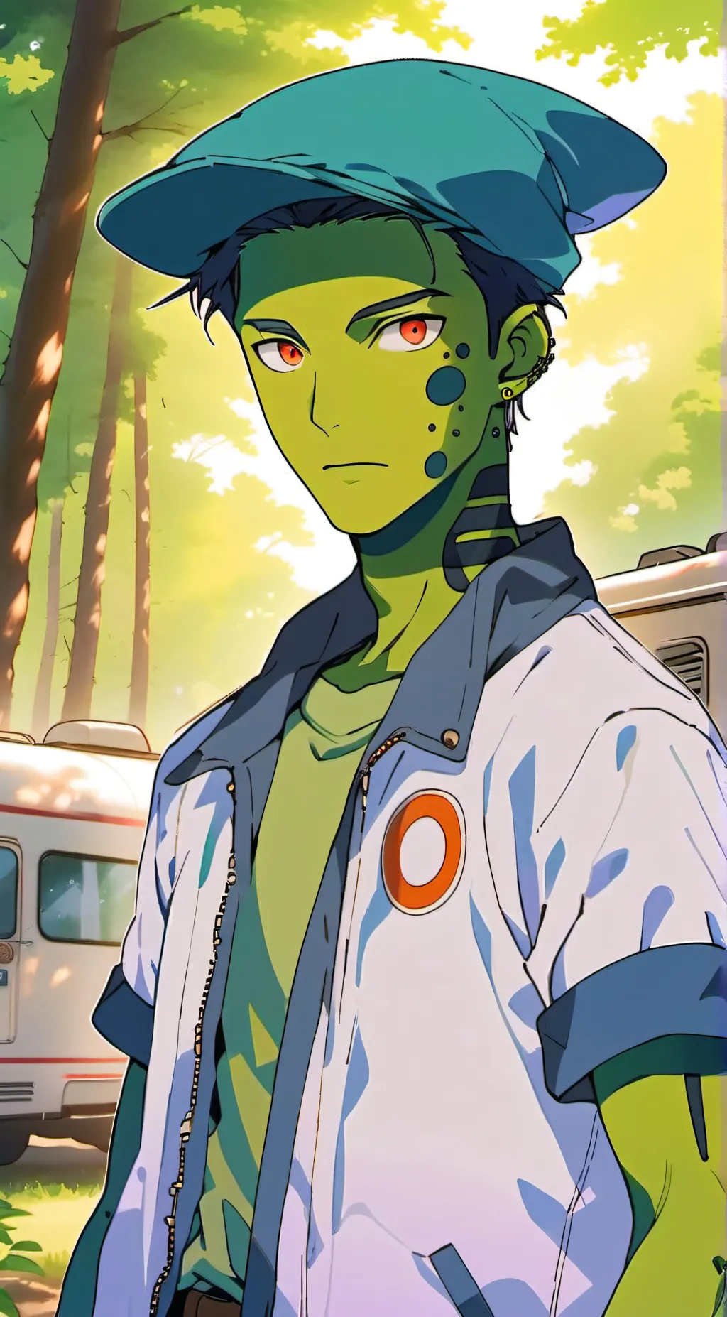 ai character: Bloom (Blake) background