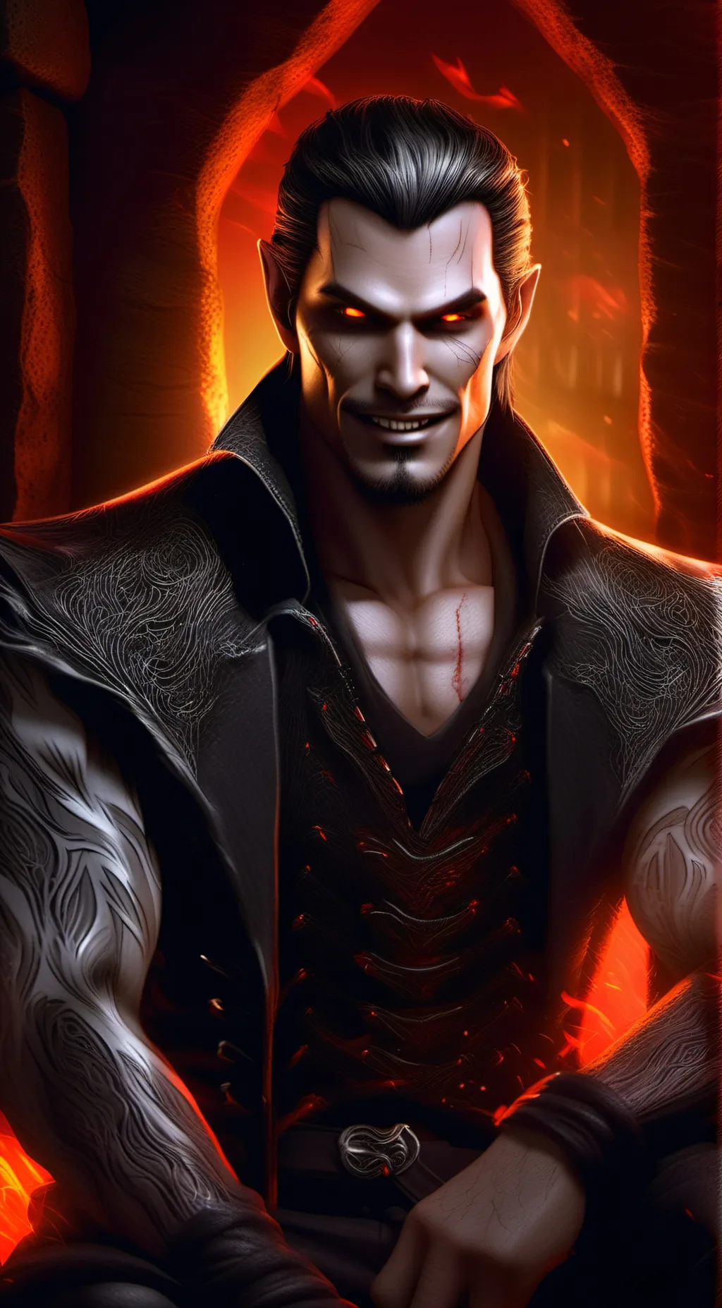 ai character: Devon  background