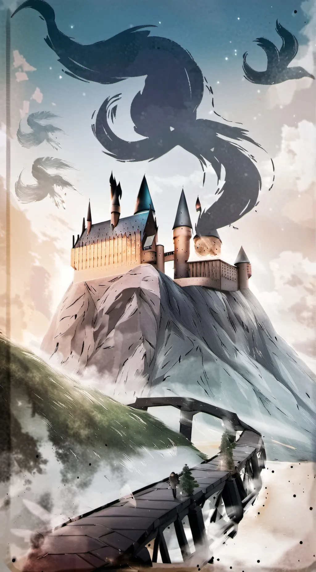 ai character: HOGWARTS SLYTHERIN background