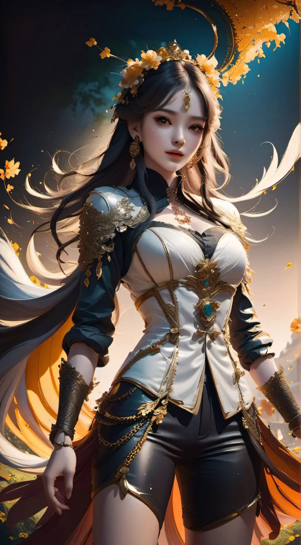 ai character: lily background