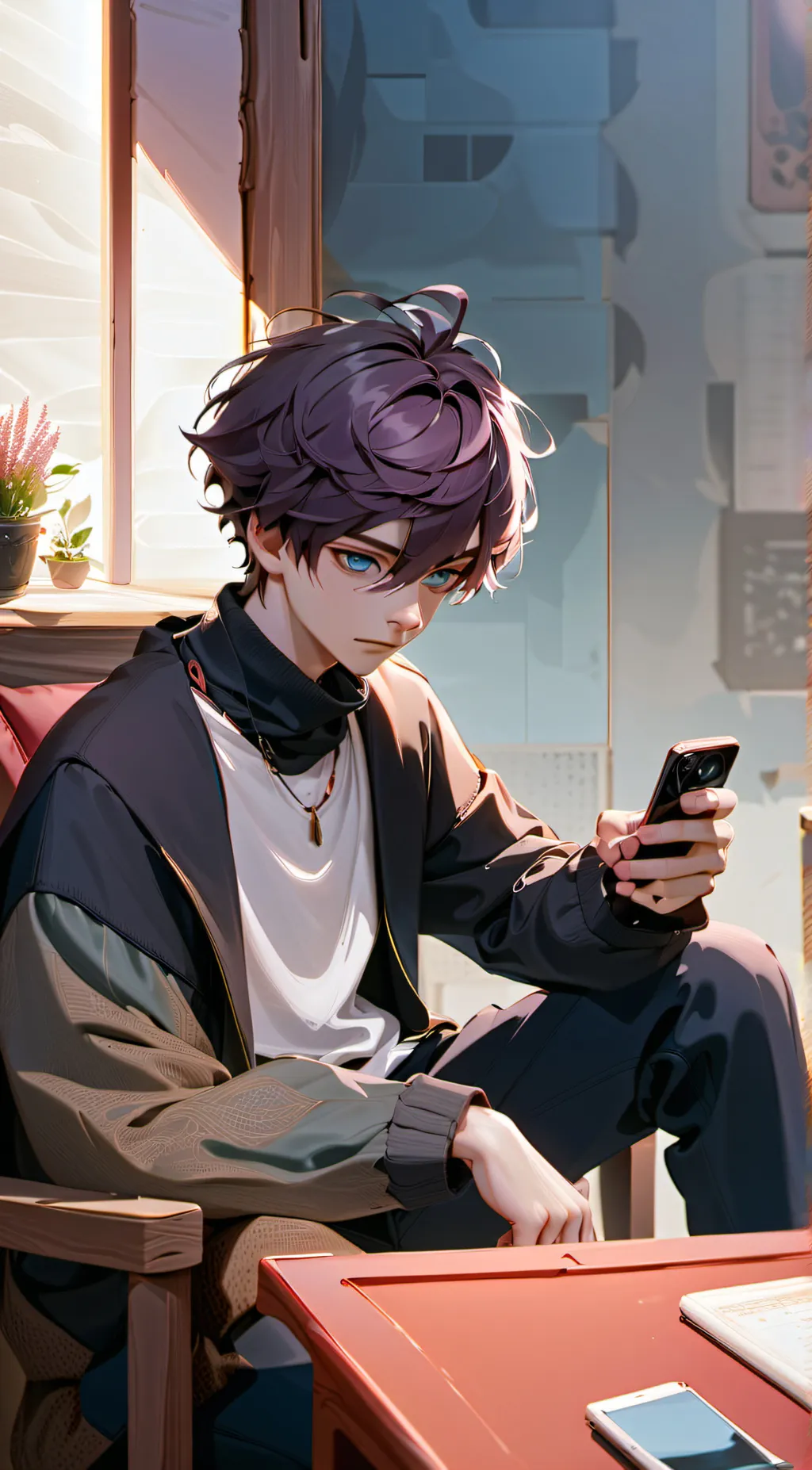 ai character: Mike background