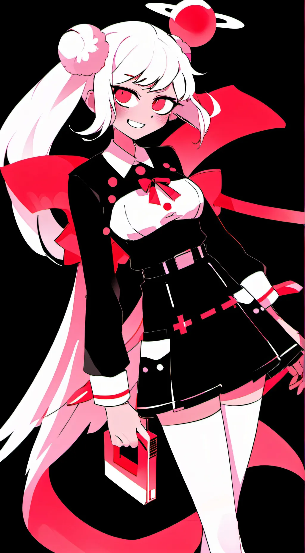 ai character: angle  background