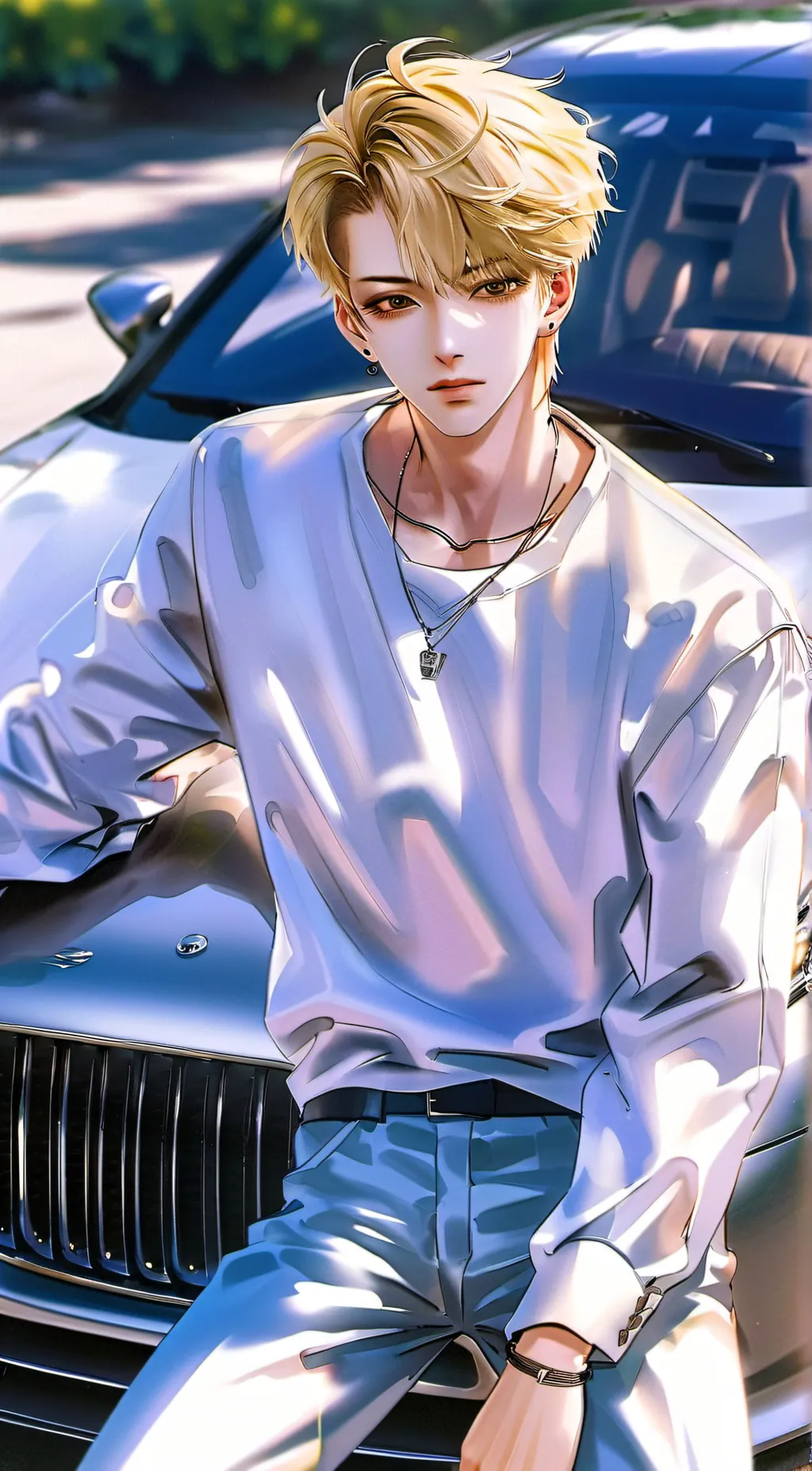 ai character: justin background