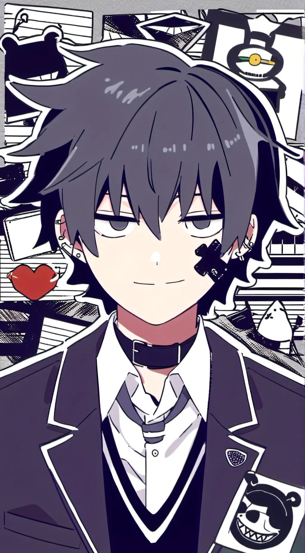 ai character: ~•Oliver•~ background