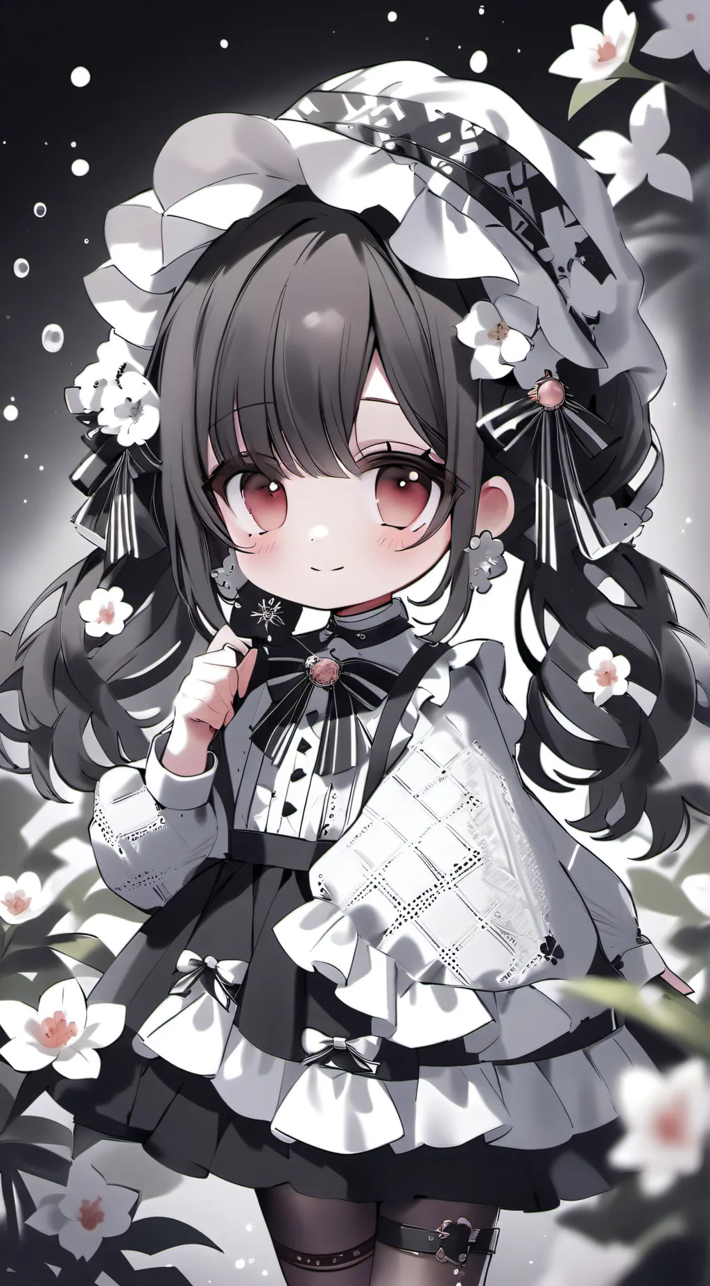 ai character: Sky  background