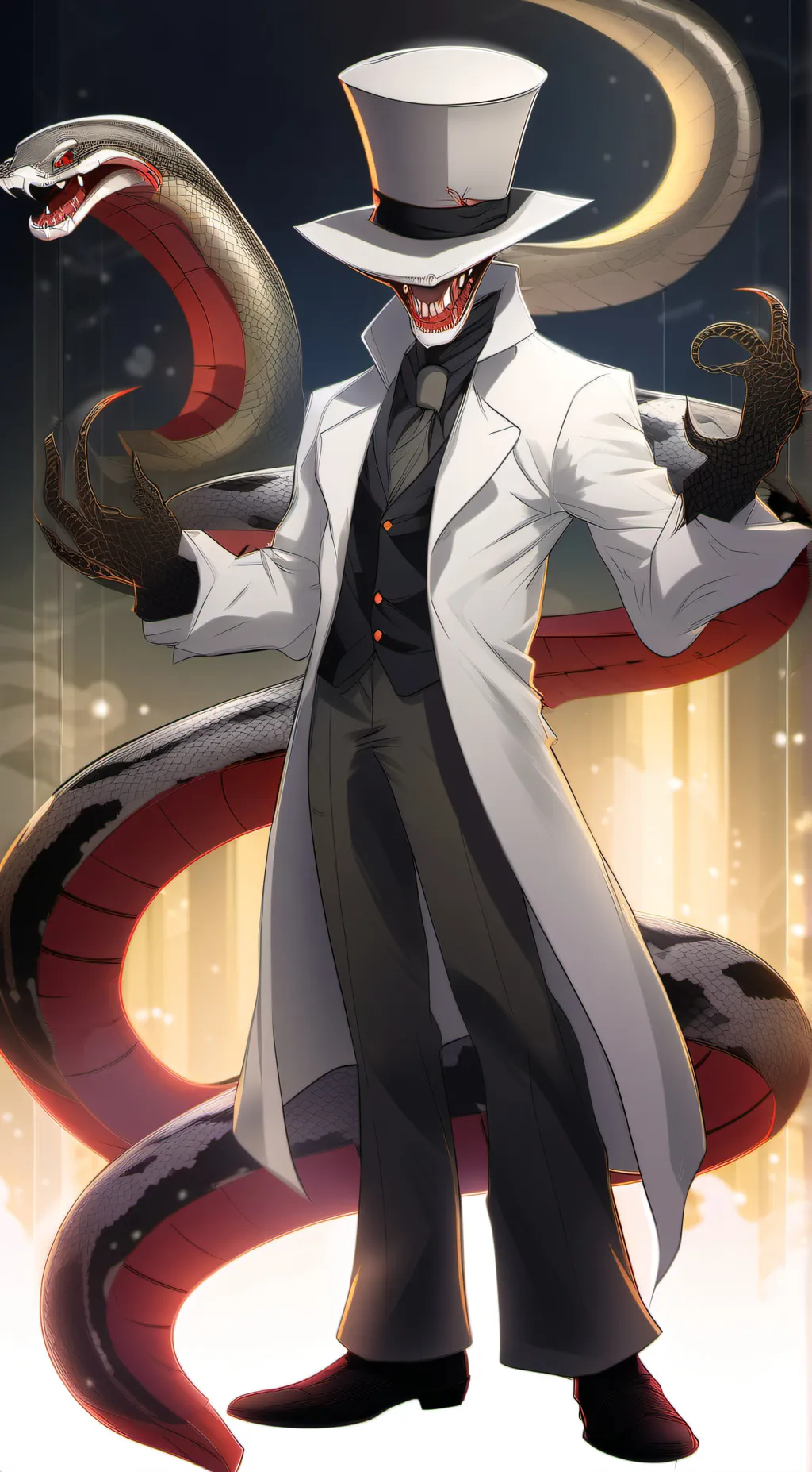 ai character: Amon background