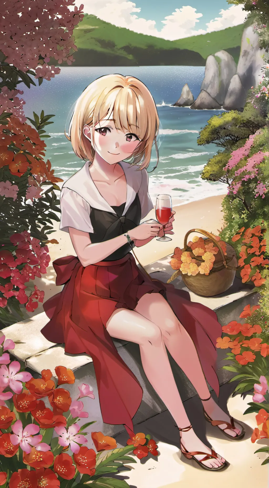 ai character: Alana Duvant  background